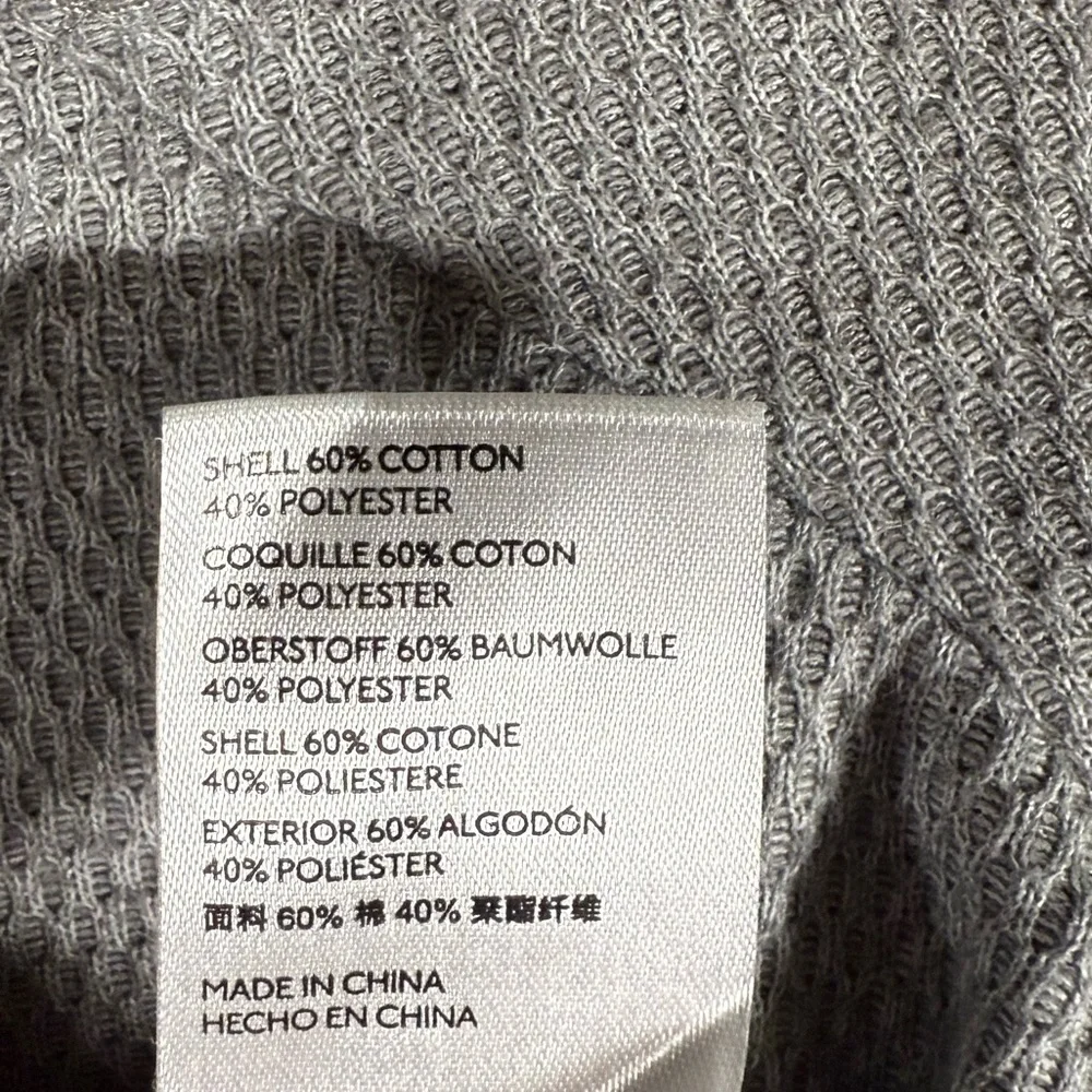 Anthropologie Pilcro Gray Notch Neck Tee - small G3